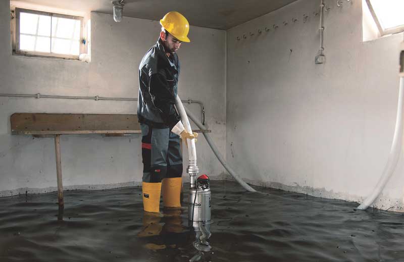 Откачка воды