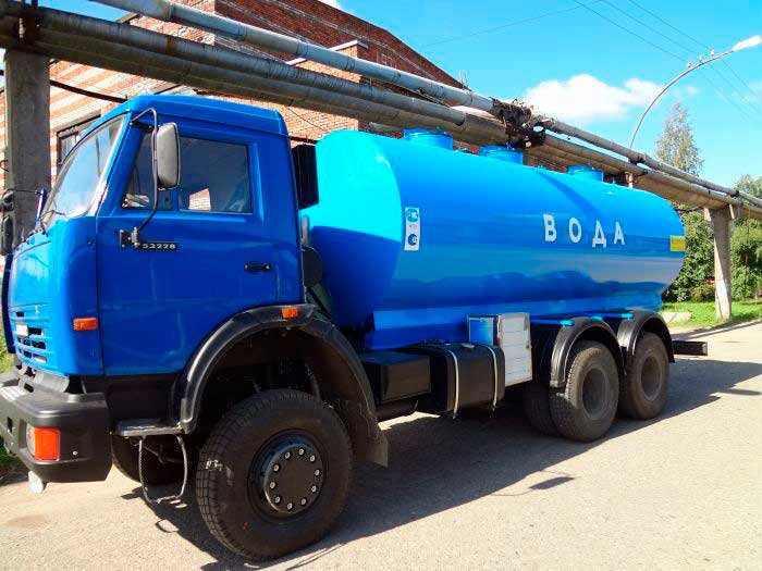 Доставка технической и питьевой воды